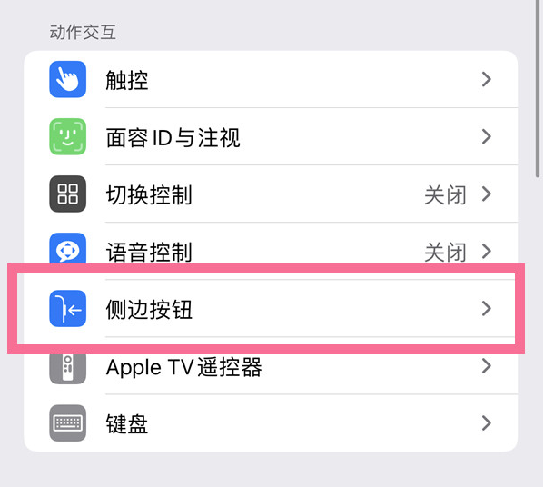 北票苹果14维修店分享iPhone14 Plus侧键双击下载功能关闭方法 