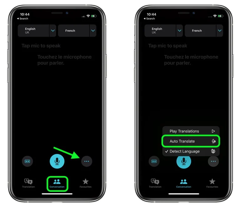 北票苹果手机维修分享iOS 15 “翻译” App 新改进 